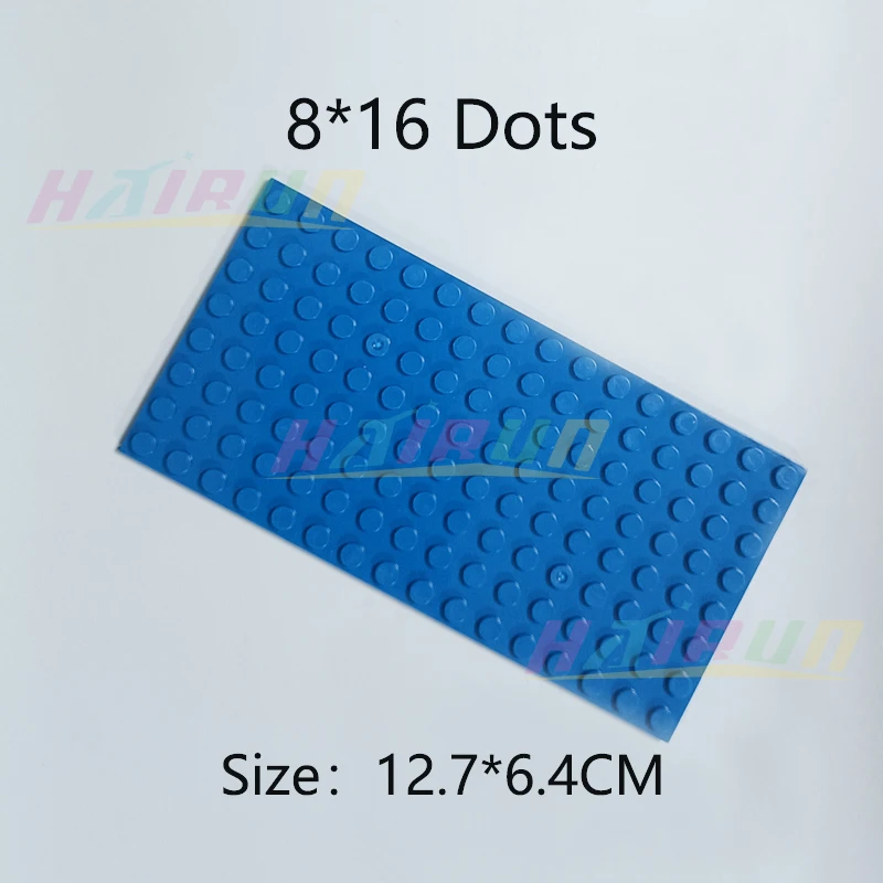 Plaque de Base classique MOC à 8x16 points, 5 pièces, blocs de construction de figurines de ville, pièces en briques compatibles avec 92438, jouets pour enfants, cadeau