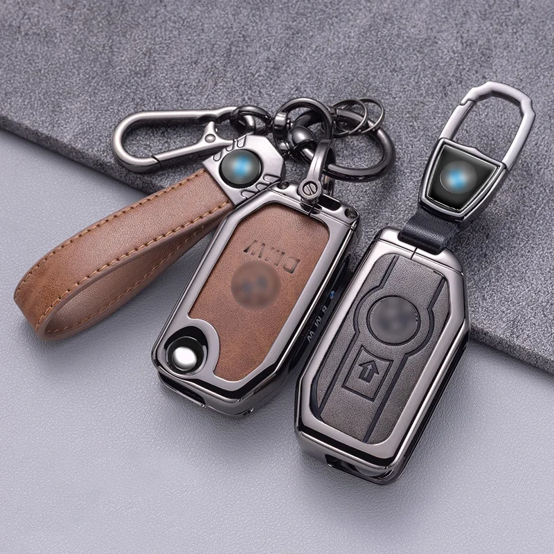 

Metal Car Key Case Cover Fob For Bmw Motorcycle R1250GS C400GT F750GS F750GS F850GS F900XR Folding Key Protect Shell Accessiore