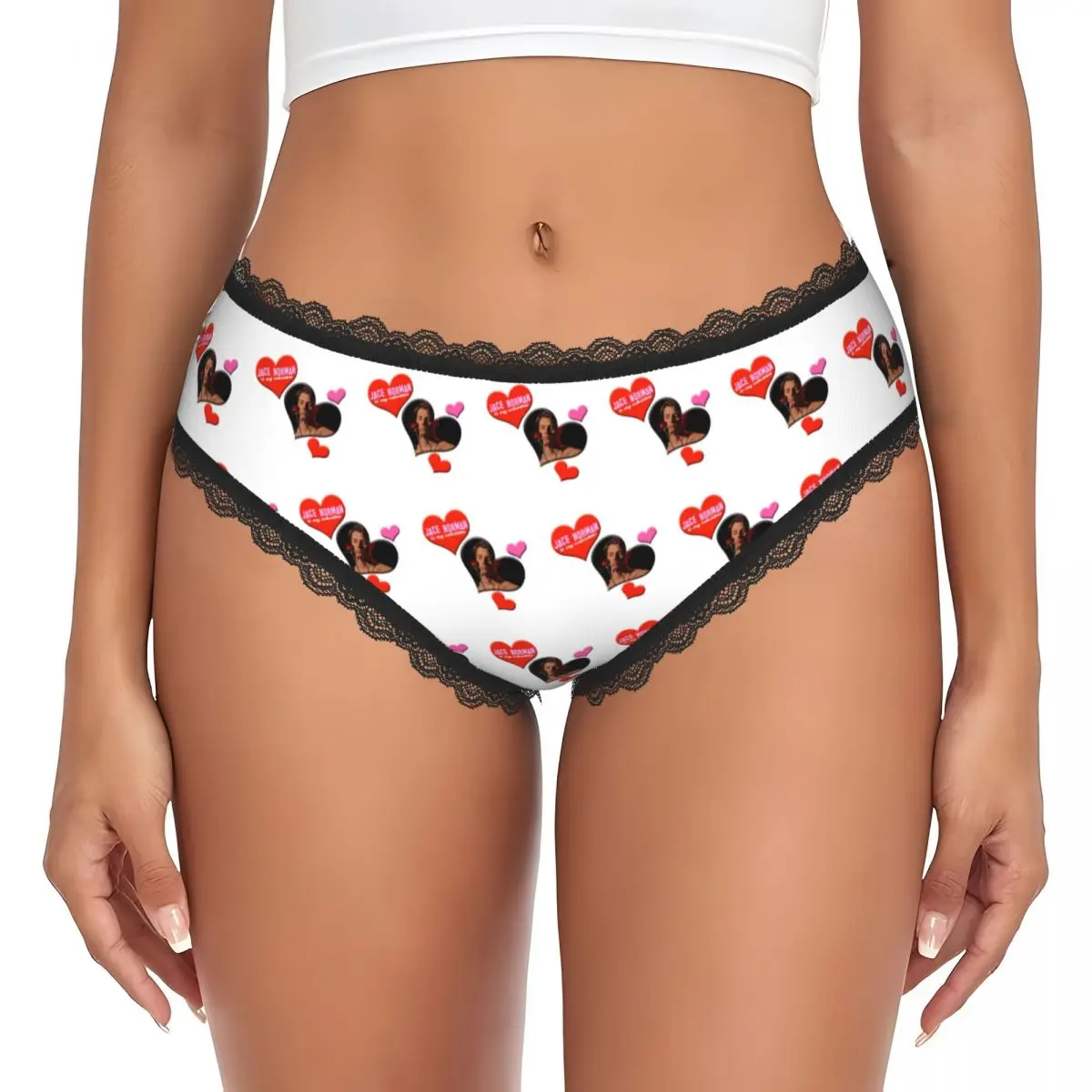 Custom Jace Norman Is My Valentine Panties Briefs Women's Comfort Briefs Underwear Breathable Female Underpants
