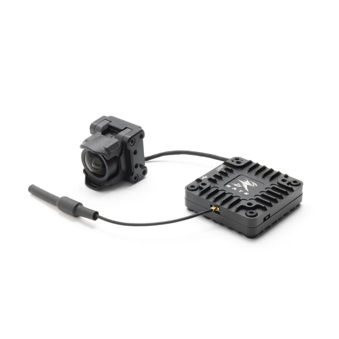 RateFPV O4 Wide Air Unit Camera Case Upgrade Set Lightweight 20mm Camera CNC Aluminum Alloy Heatsink Cases Compatible with O3 O4