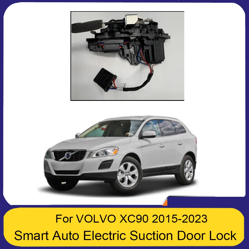 Smart Auto Electric Suction Door Lock For VOLVO XC90 2015-2023 Automatic Soft Close Door Super Silence Car Vehicle Door