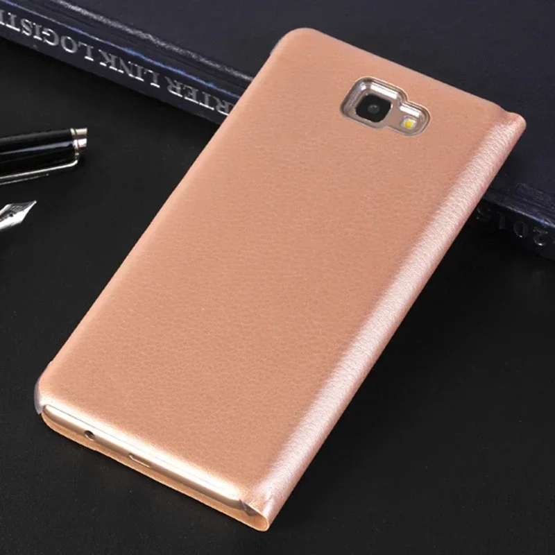 Classic PU Leather Wallet Case For Samsung Galaxy J7 Prime On7 / J5 Prime On5 2016 Flip Cover With Card Holder Holster Shell