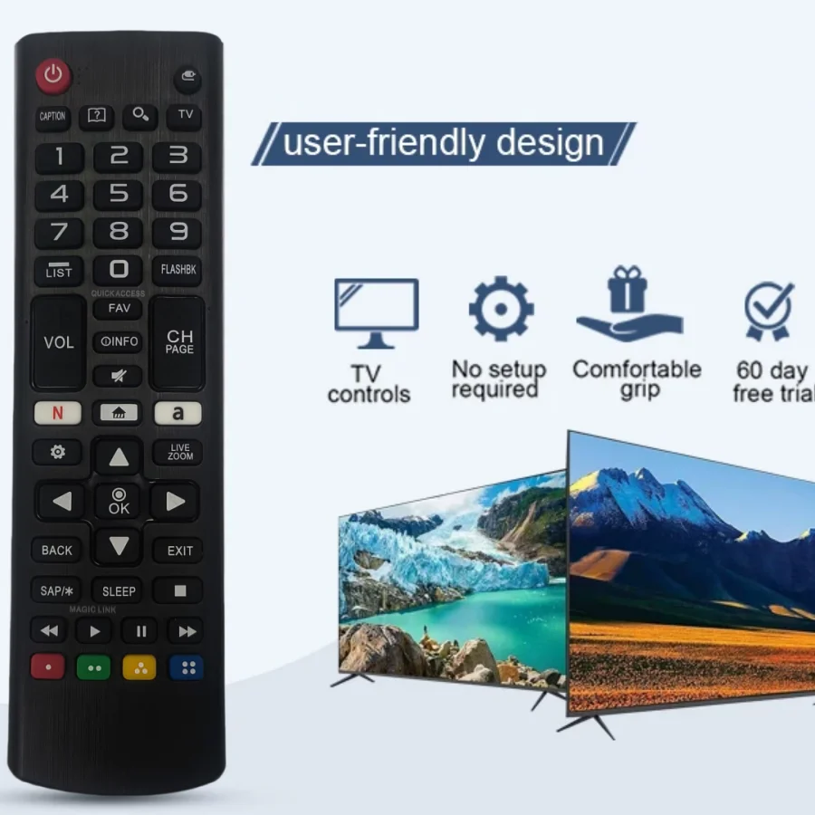 AKB75095307 Remote Control for LCD, LED,Smart TV (Batteries NOT Included) image 6