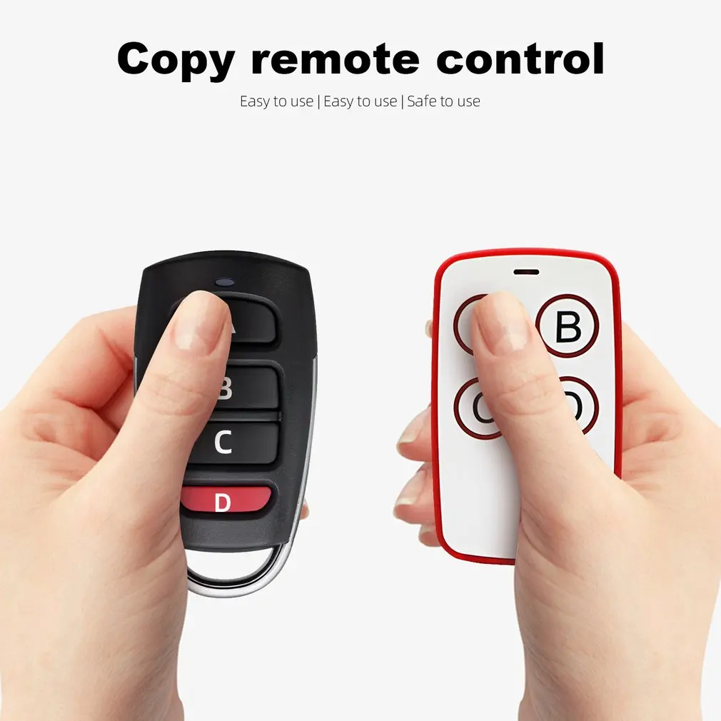 Duplicator Copy Code Remote Control Wireless Rolling Code Universal Door Duplicate Key Fob 433MHZ Cloning Gate Garage TX65