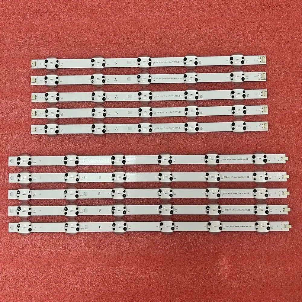 Imagem -05 - Tira Led para tv Faixa Led para 75um7000pla 75un8570aud 75um7100psa 75um7110plb 75un70puc 75un7370auh 75un8570puc Agf80358306 Hcdqn Abur3