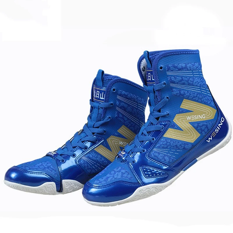 Hot Sale Unisex Breathable Professional Power Lightweight Fitness Wrestling Shoes Boxing Training Shoes Fighting Shoes Very Good