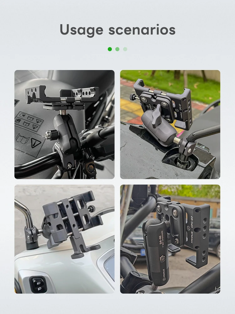 Aluminum Alloy 1inch Ball Mount Base for Bike Motorcycle Rearview Mirror Angled Bolt Head Adapter Holder for RAM MOUNTS