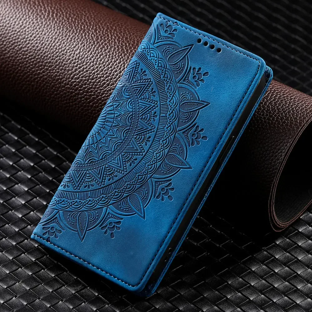 Reno12 F 12F 10 Pro 5G Flip Case For OPPO Reno 12 FS 3D Emboss Leather Wallet Funda Reno5 Z 5F 7Z 8Z 6 7 8 Lite Magnetic Cover