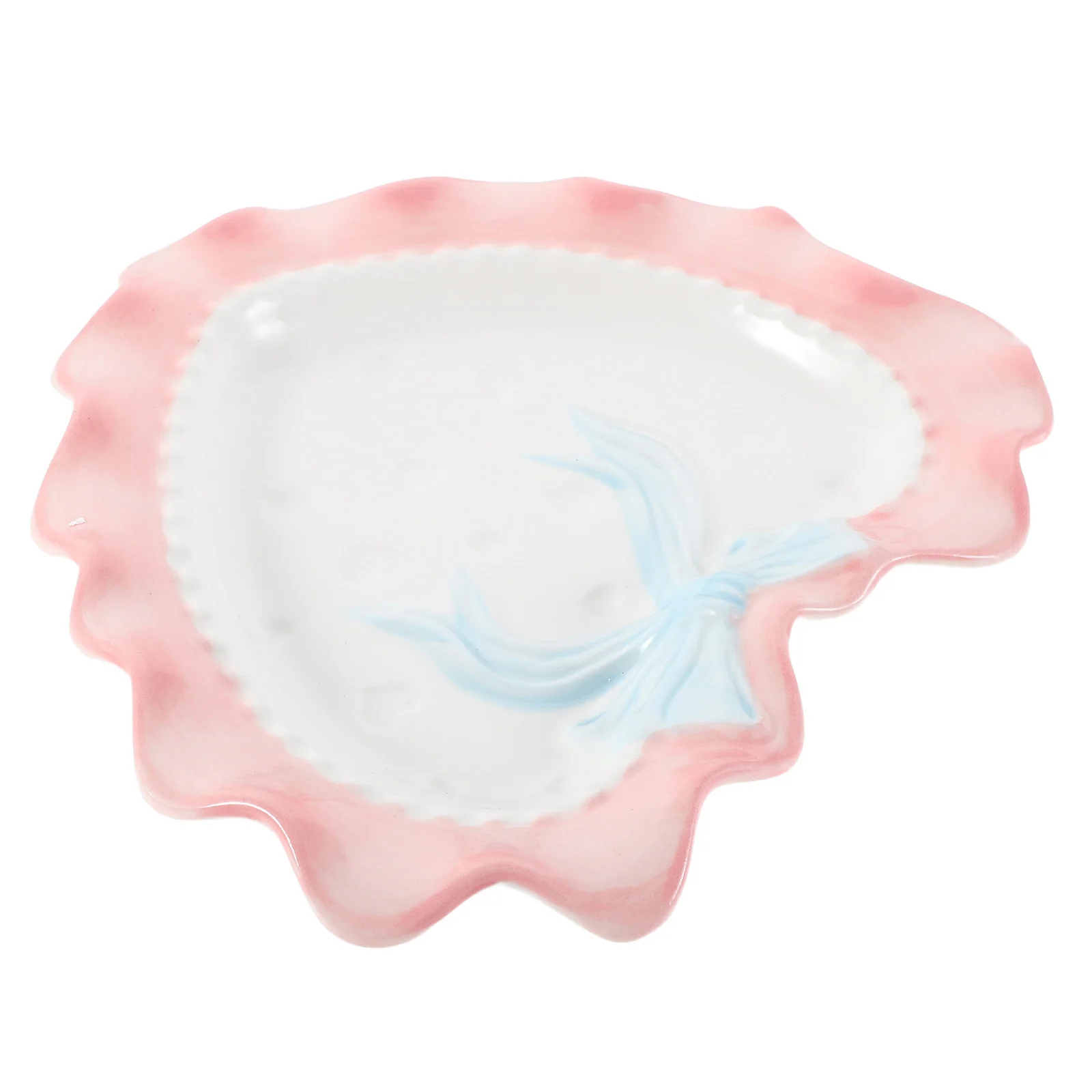 

Heart Shaped Ceramic Plate Creative Dessert Snack Tray Decorative Serving Dish Valentines Weddings Parties Home