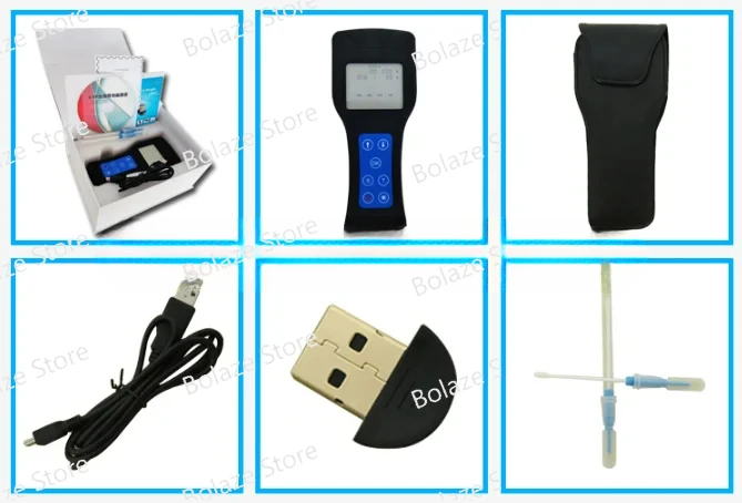 ATP Detector Swab Fluorescence Detection Stick Analyzer Bacteria Sampling Stick Handheld Surface Cleanliness