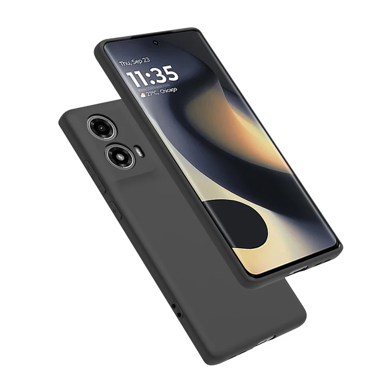 For Moto G85 5G Case G 85 TPU Soft Black Slim Matte Silicone Case for Motorola Moto G85 Back Cover MotoG85 Phone Cases