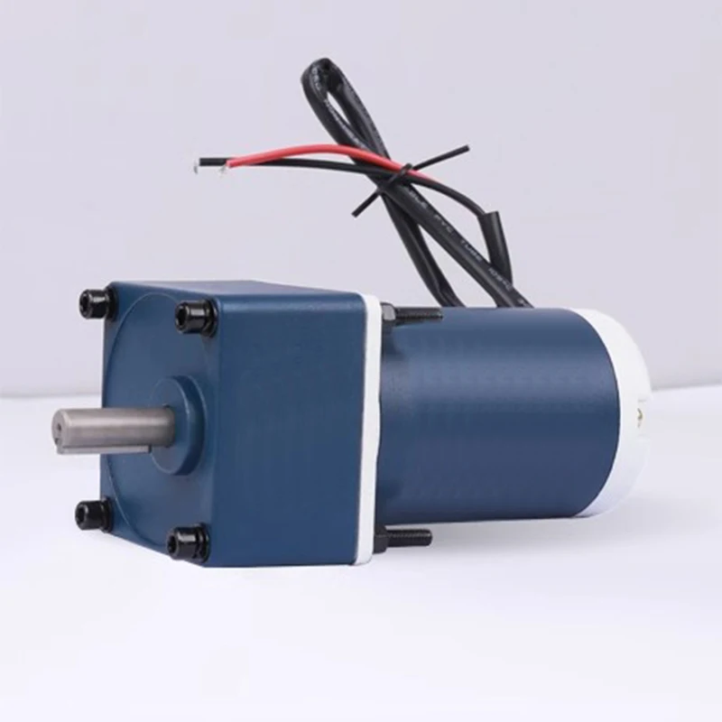 

1Pcs DC12V 24V 10rpm-1000rpm 30W Large Power Speed Reduction Gear Motor with Metal Gearbox CW/CCW Φ60x142mm