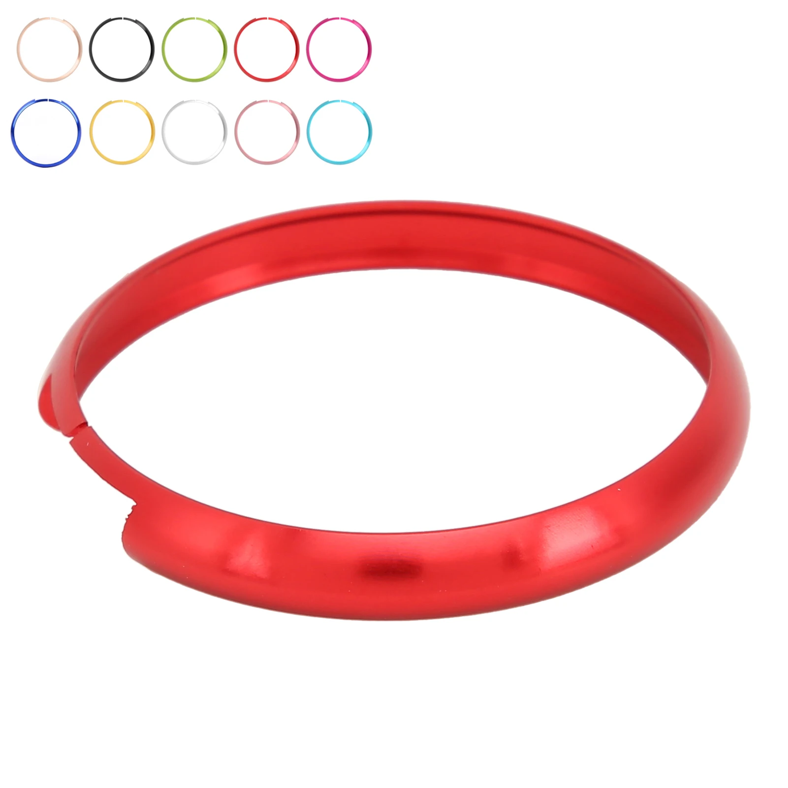 

Накладка на брелок с дистанционным управлением, кольцо из алюминиевого сплава, замена для MINI R55 R56 R57 R58 R59 R60, накладка на умный ключ, накладка на дистанционный ключ