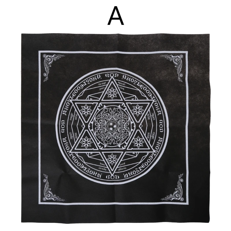 Tarot Tablecloth Fate Guidance Board Game Divination Rug Divination Tarot Cloth