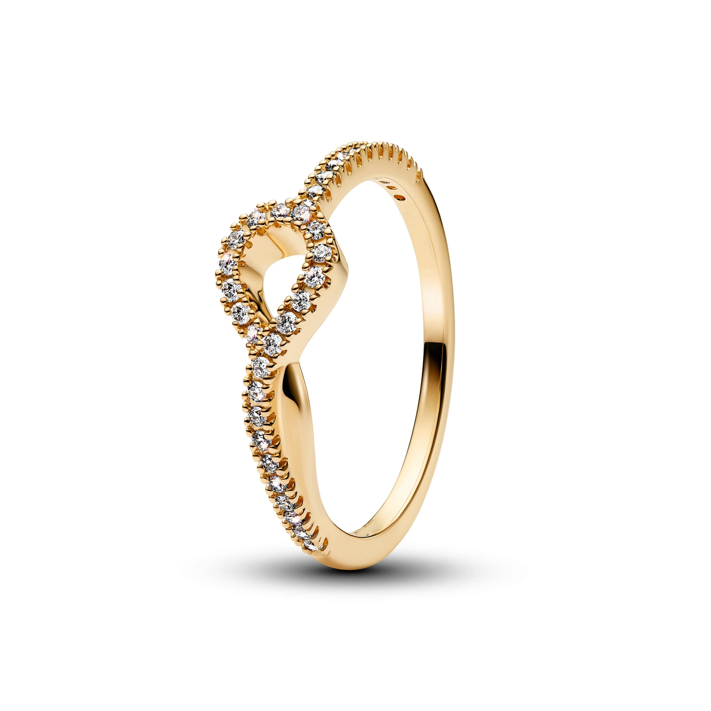 Women's 925 Pure Silver Crown & Bow Zircon Ring, Exquisite Gift