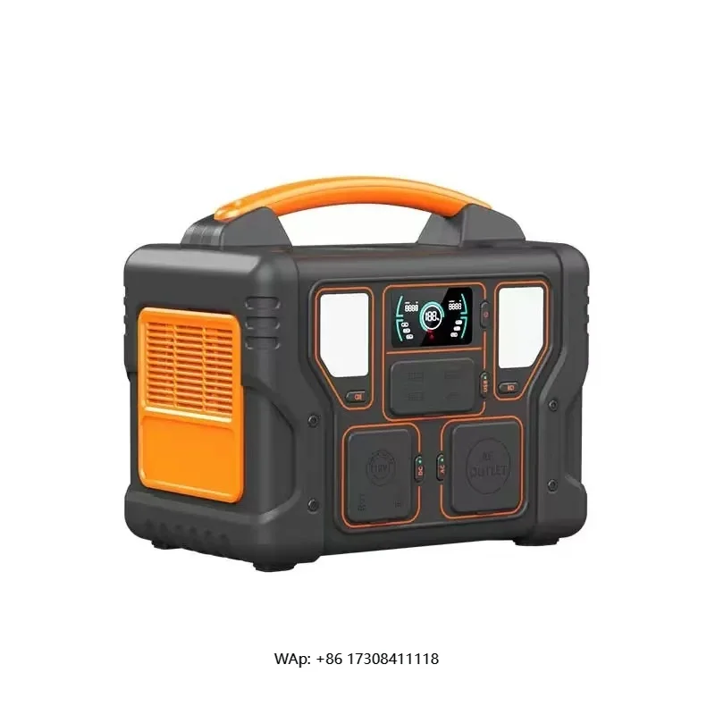 Camping Outdoor Power Station Fast Charging Lithium Battery Pure Sine Wave MPPT High Quality Portable Solar Generator