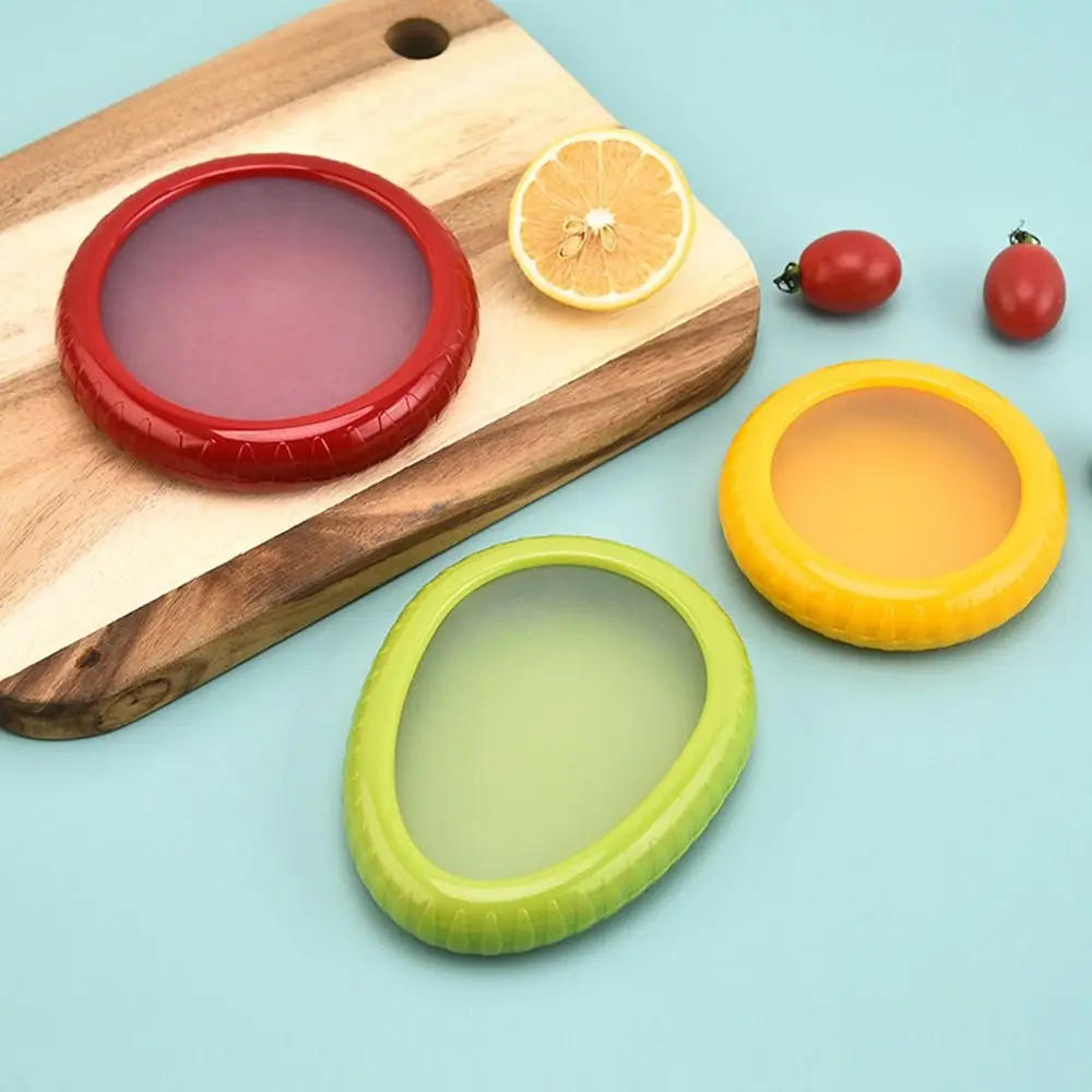 High Quality Creative Fruit Fresh Box Silicone Film Sealed Mini Preservation Box Convenient Reusable Storage Box