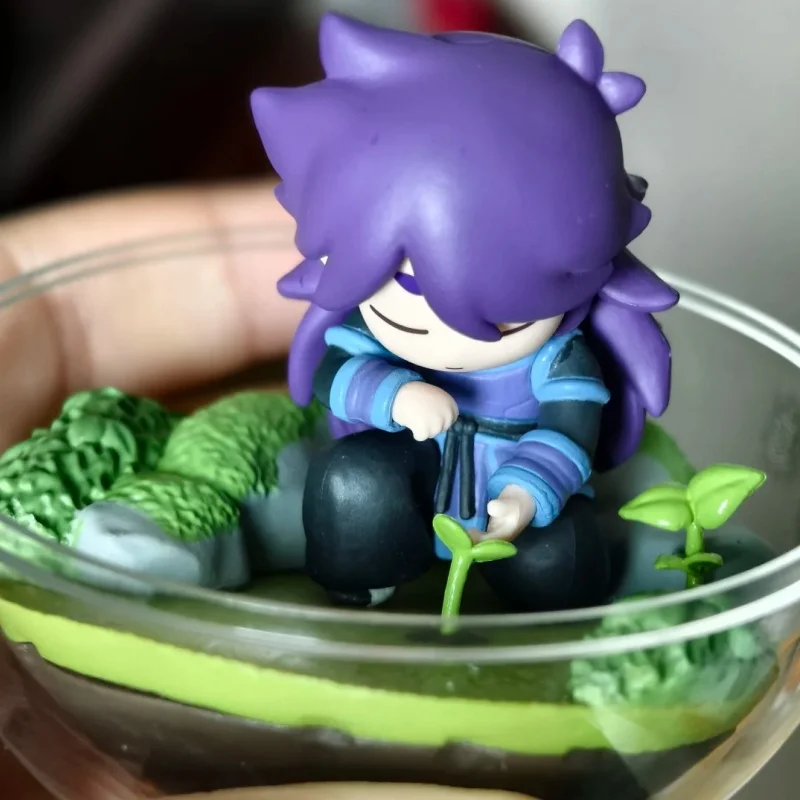 

Re-Ment Hot Sale The Legend Of Luo Xiaohei Series Blind Box Scene Box Egg Desktop Toy Terrarium Miniatureornament Birthday Gift