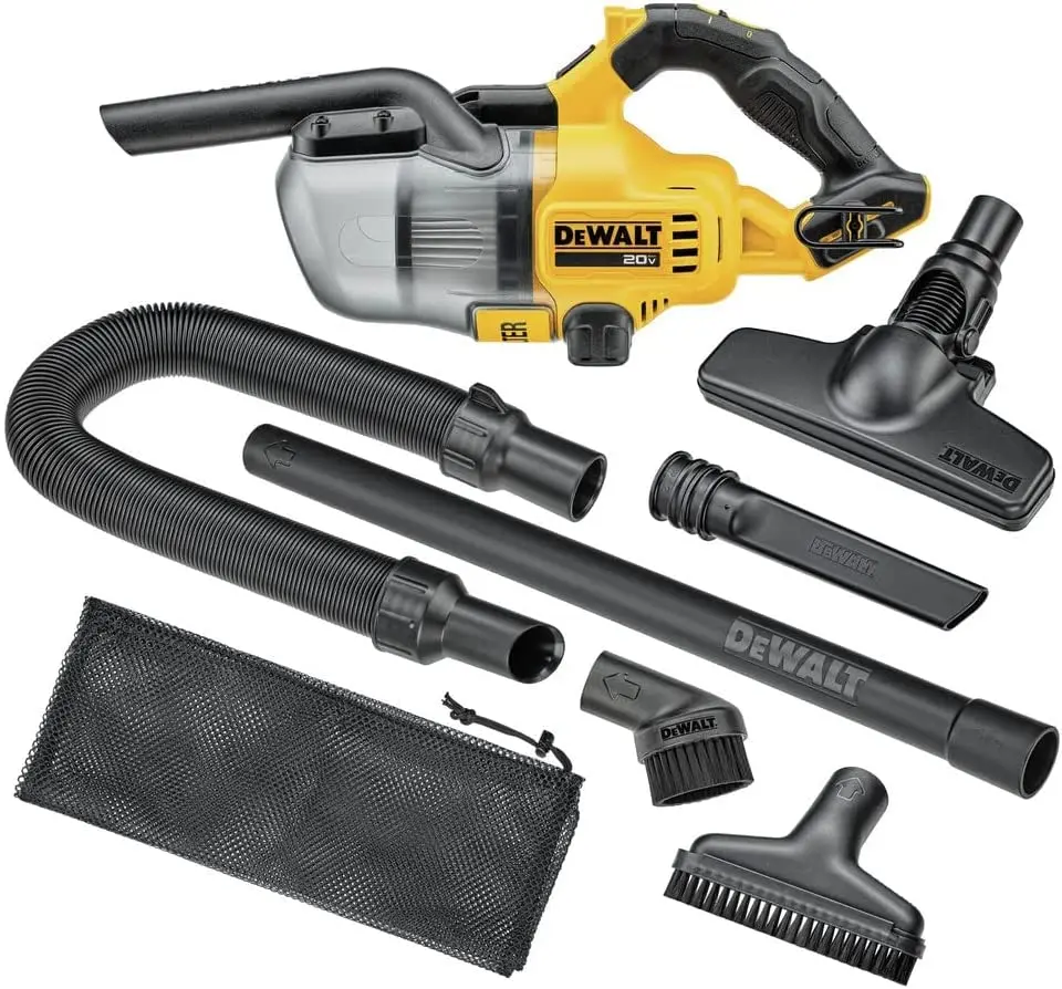 DEWALT Brush Vacuum DCV501LN 20V Cordless Handheld Rechargeable Vacuum Industrial Original with Accessories Power Tools