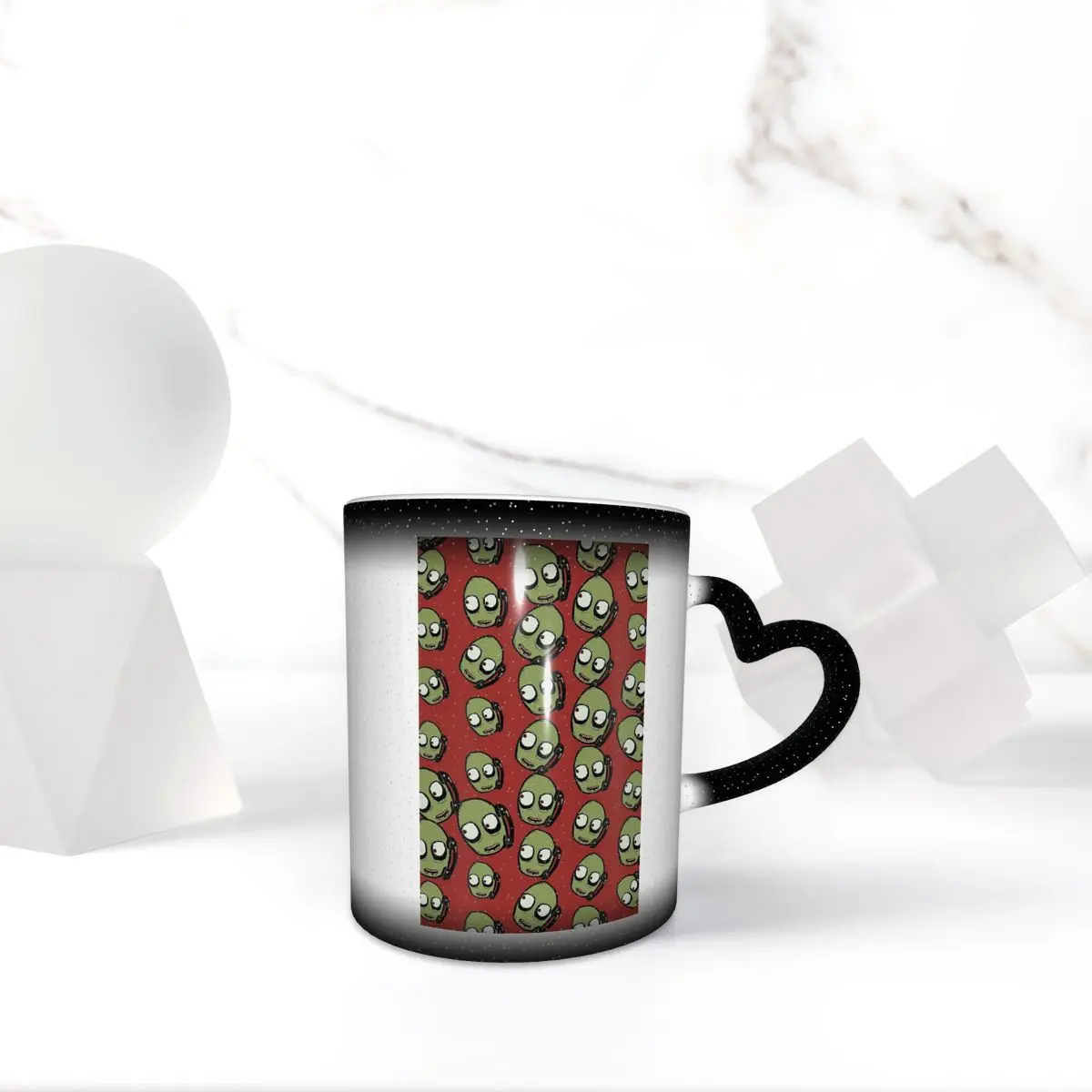 David Firth Salad Fingers Y2K Horror Cartoon Graphic Mug Ceramic Coffee Cups Tea Mugs Milk Cup Drinkware Gifts for Woman Man