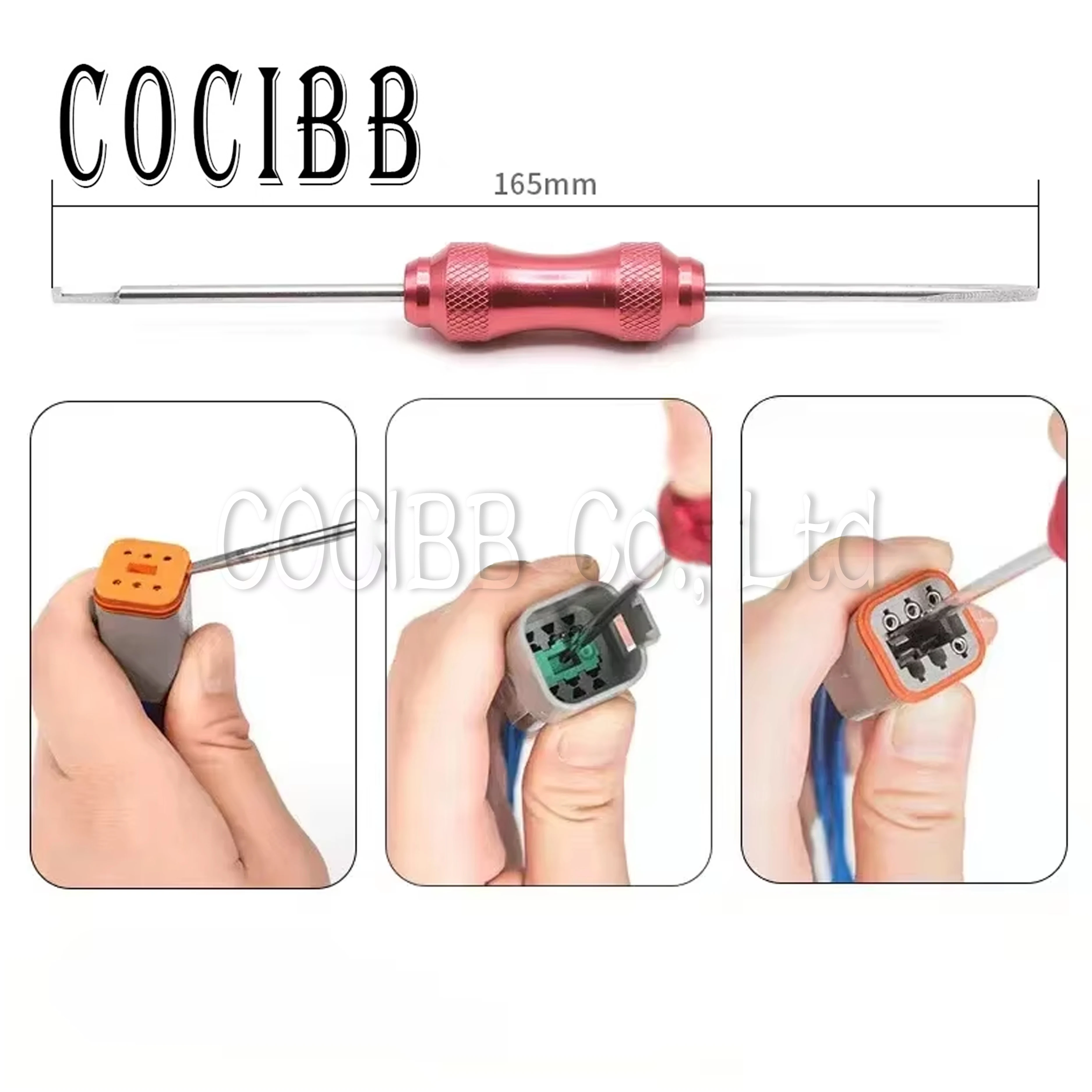

1 Pc Deutsch DT Terminal Removal Tool Wedge Lock Clip Stripper Car Electrical Wiring Crimp Connector Pin Extractor Tools