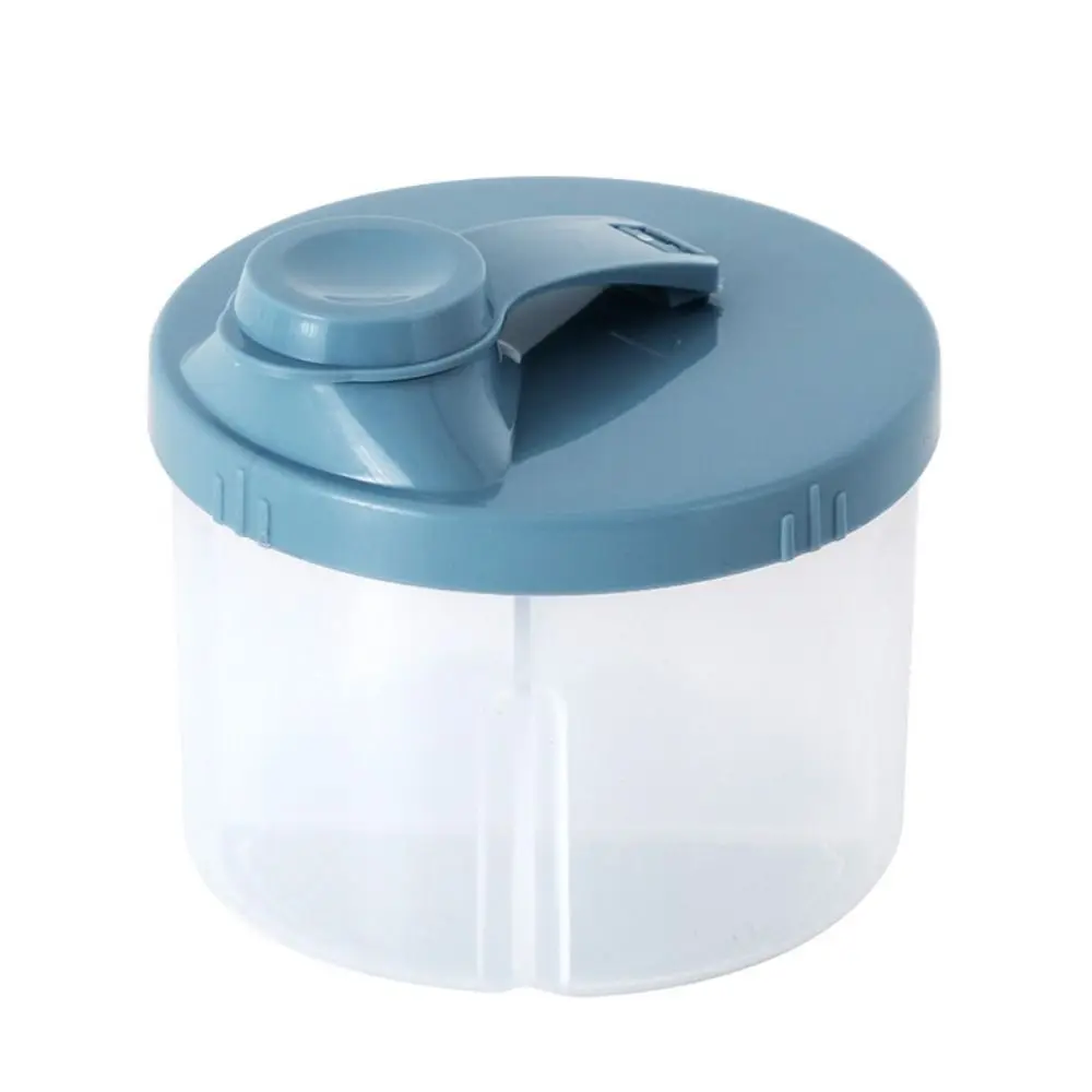 Portable Infant Milk Powder Box Large-Capacity BPA Free Baby Food Storage Box Moisture-proof sealing 4 Grids