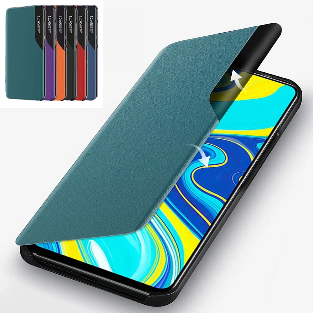 Flip Case For Samsung Galaxy A07 5G Cover View Window Smart GalaxyA07 A 07 SM-A075F 4G on original Mobile Phone Shell Magnetic