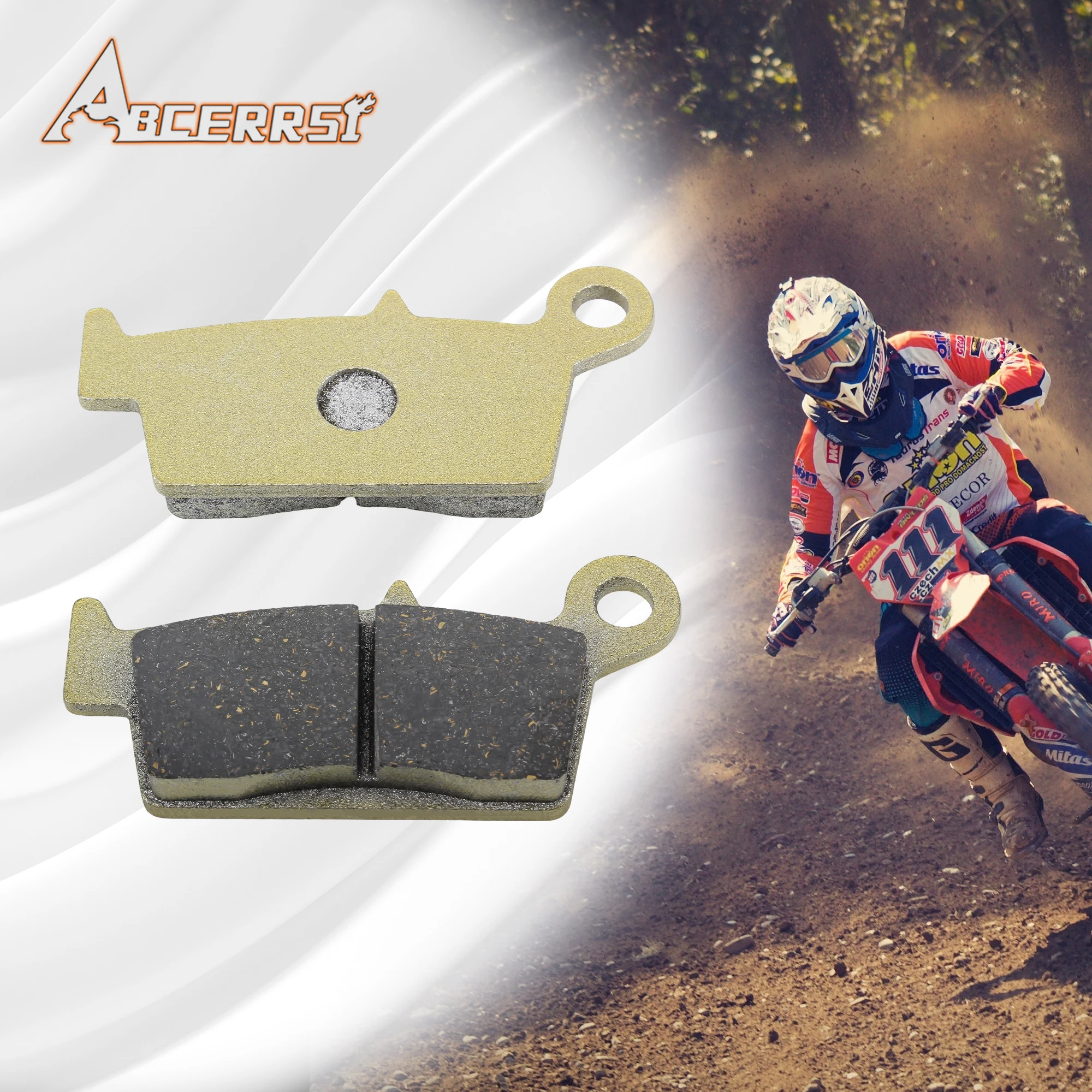 

ATV UTV Motorcycle Rear Brake Pads For Tracker 250 KLX125 KLX250 KLX300 HONDA CRF230L CR125R CR250R Motocross Modified Parts
