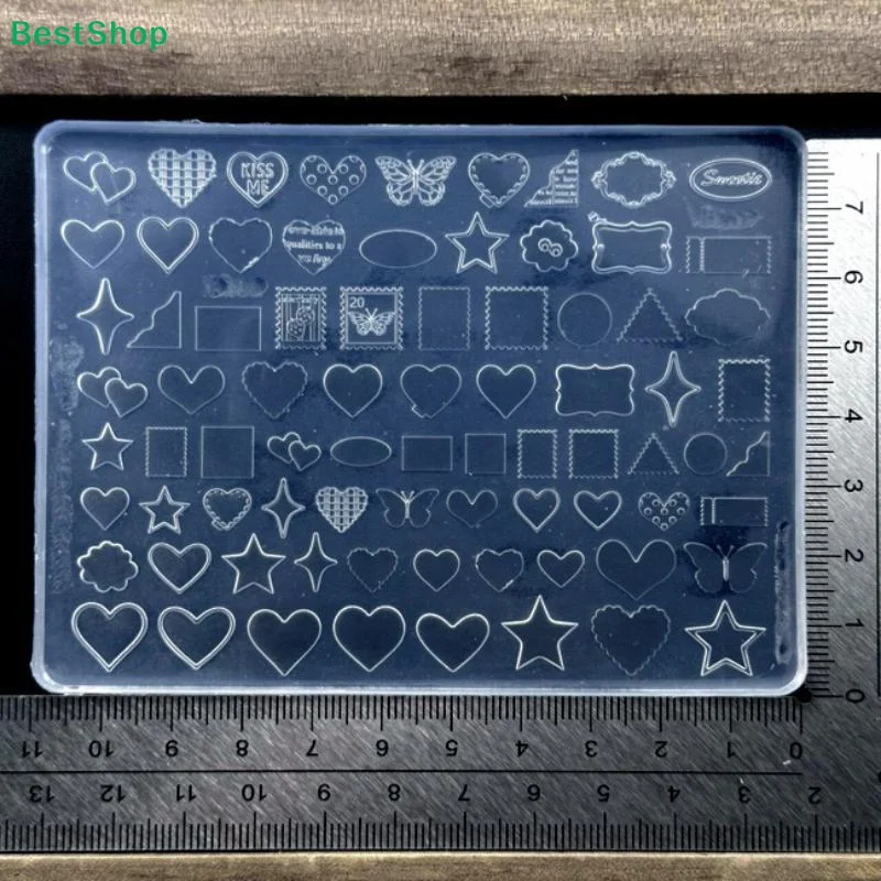 〔Y〕Versatile Silicone Nail Art Mold For Press-on Nail Decorations – Highly Transparent, Oxidation-Resistant, And Durable