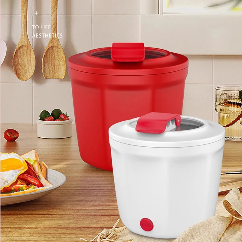 

Multifunctional Electric Cooking Pot Eectric Hot Pot Mini Cooking Pot for Cooking Pasta Egg Soup Portable Pot