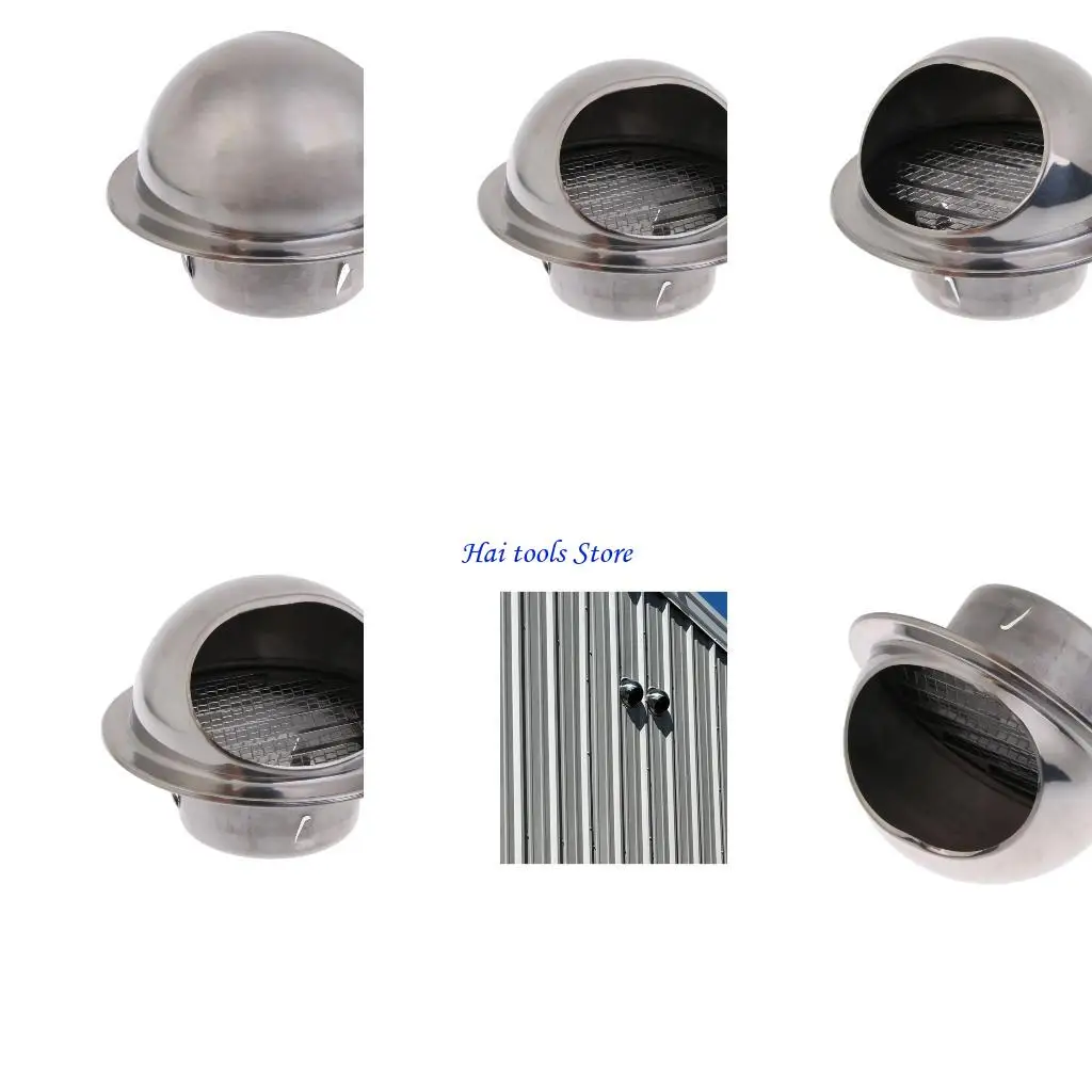 

X37E Round Ducting Ventilation Grilles 75/100/150/200mm Home Office Air Vent