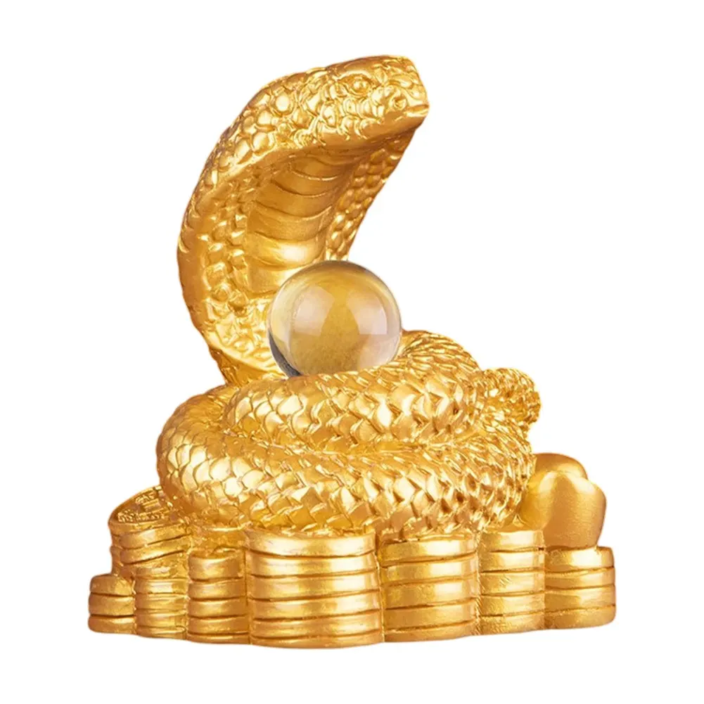 Resin Snake Ornaments Ruyi Snake Desktop Ornaments Bookcase Entryway Crafts Home
