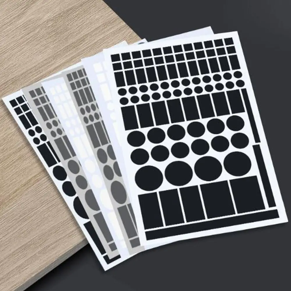 Led Covers Block Light Dimming Stickers Black Color Easy to Use Led Light Blocking Stickers Shading Avoid Glare
