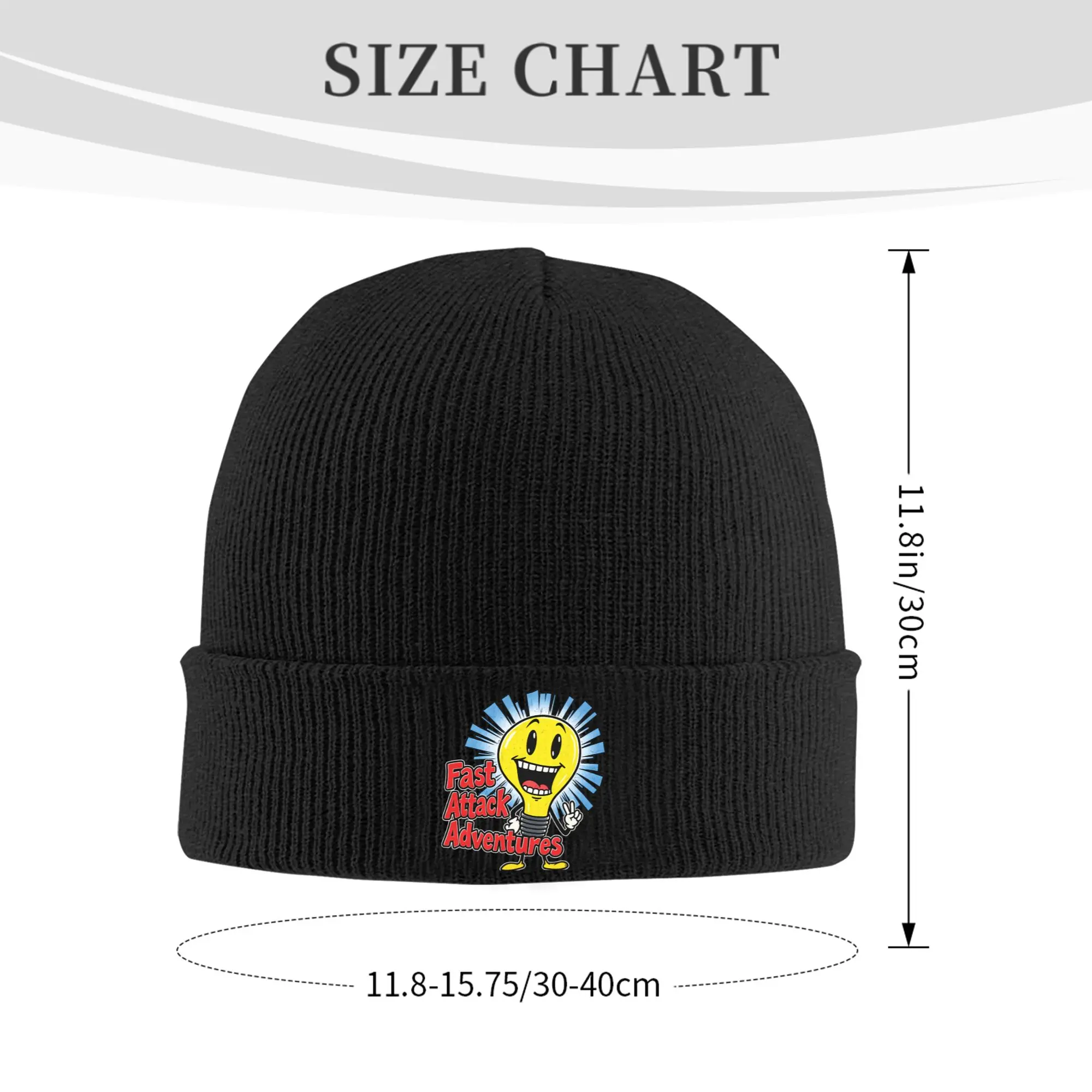 Fact Attack Adventures Lighty Slouchy Beanie For Men Women  Warm Skullies Knitted Caps