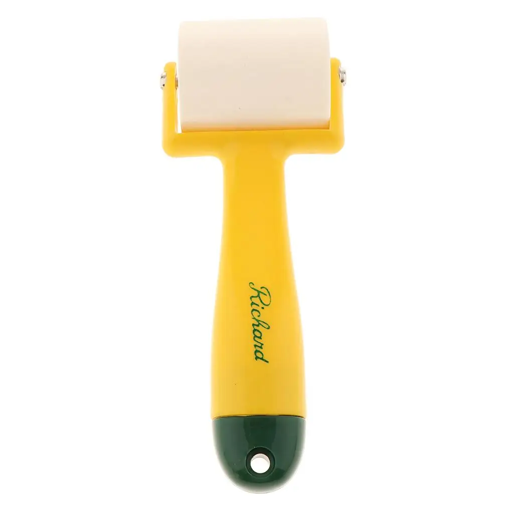 Cylindrical Shape Wallpaper Seam Roller Laminate Tool for Thickened Wallpaper and Fabric Walls