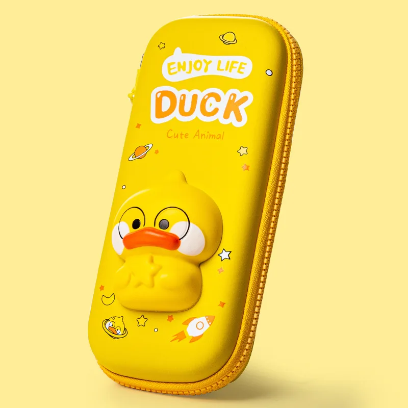 Stationery Boxes Decompression Pencil Boxes Multifunctional Student Stationery  Cute Cartoon Children Kawaii Pencil Case