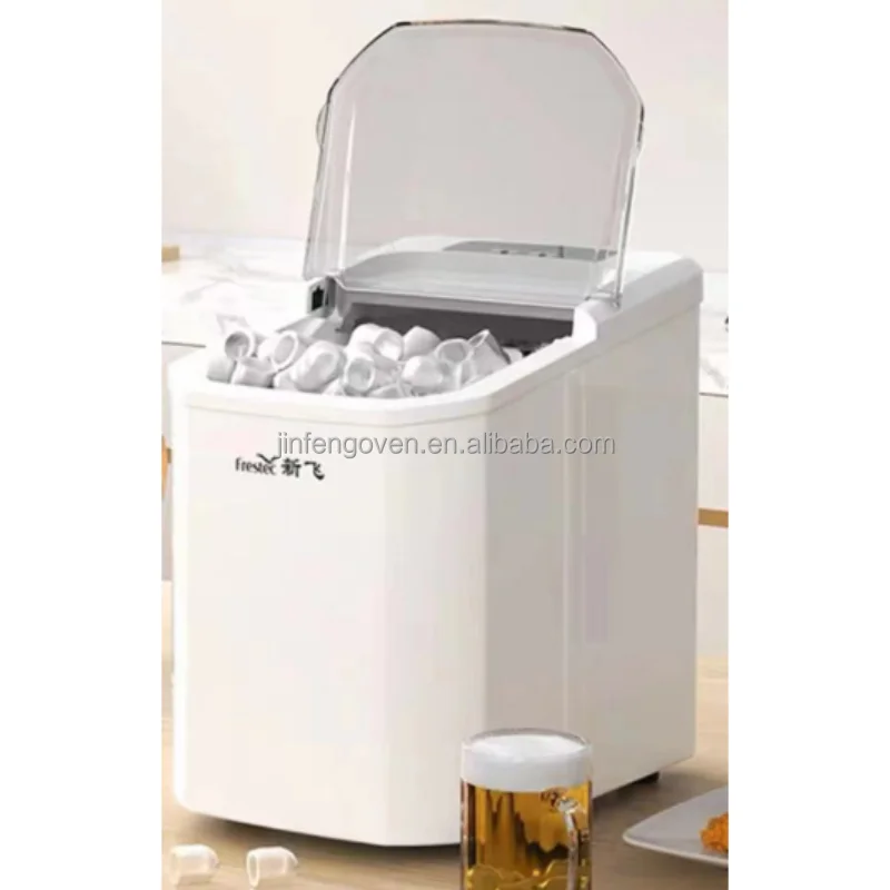 

Hot Selling Low Energy Mini Portable Home Use Countertop Ice Maker Machine