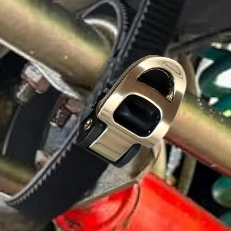 Blocco impugnatura con cinturino Cinghia di bloccaggio impugnatura per carichi pesanti regolabile con fibbia in metallo Strumento con serratura per tessitura riutilizzabile a cricchetto