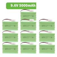 NI-MH AA 9.6V 5000mah Rechargeable Battery Pack for RC toys Car Tanks Trains Robot Boat Gun tools 9.6V high capacity AA battery