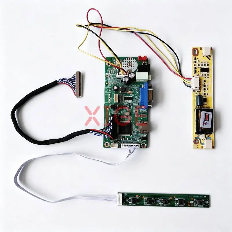 

LCD Display Drive Controller Board Fit HT156WX1 M156B1 TMS156WX1 M156XW01 1366*768 30 Pin LVDS 1366x768 2-CCFL VGA+HDMI Kit DIY