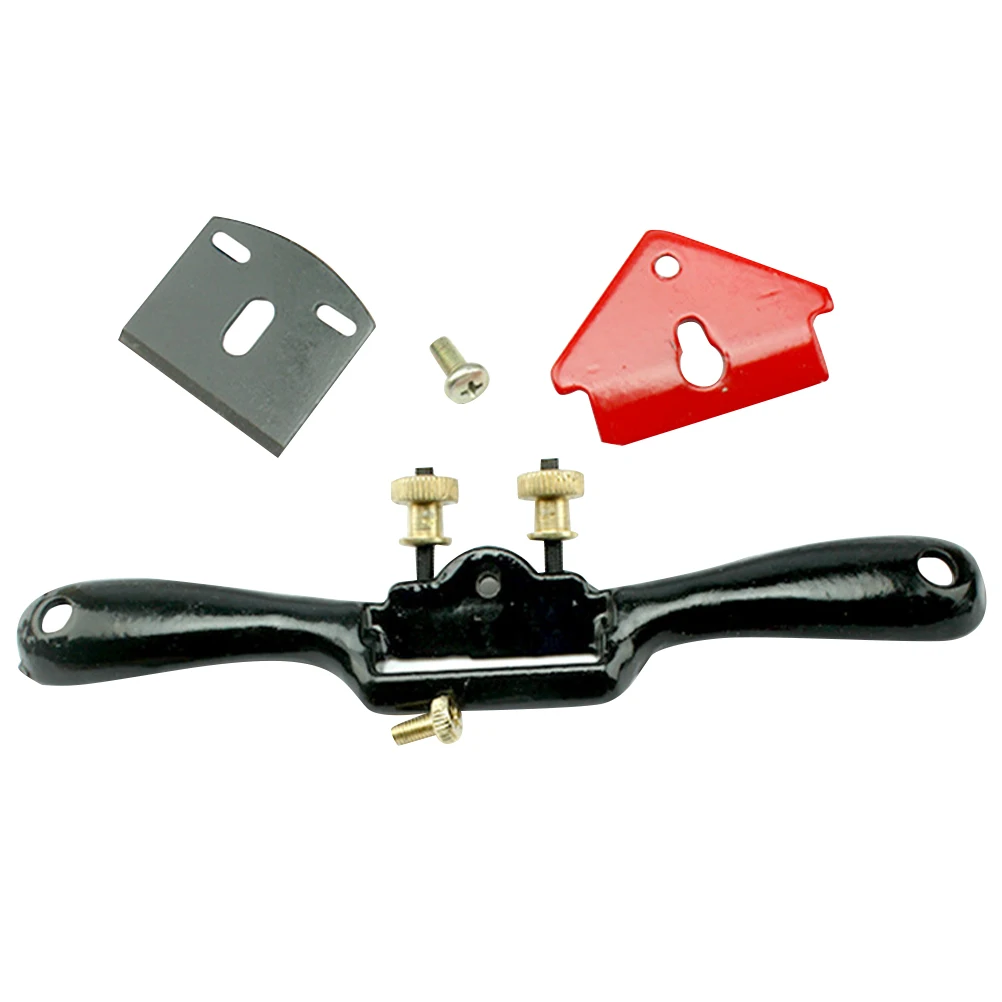 

1 set Woodworking Spokeshave Hand Plane Tool Double-Screw Adjustment For Curved Chair Legs Shaping Smooth Planing Durable Wood