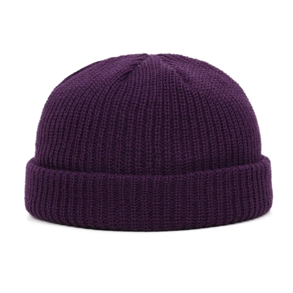 Unisex Winter Warm Beanie Casual Hip Hop wool Knitted Skull Cap Short Thread Elastic Adult Men And Female Fashion Accessory, image 9