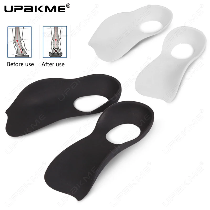 UPAKME XO-Legs Correction Orthotic Insoles for Orthopedic Flat Feet Heel Pain Arch Support For Man Woman Shoe Insole Sole Insert