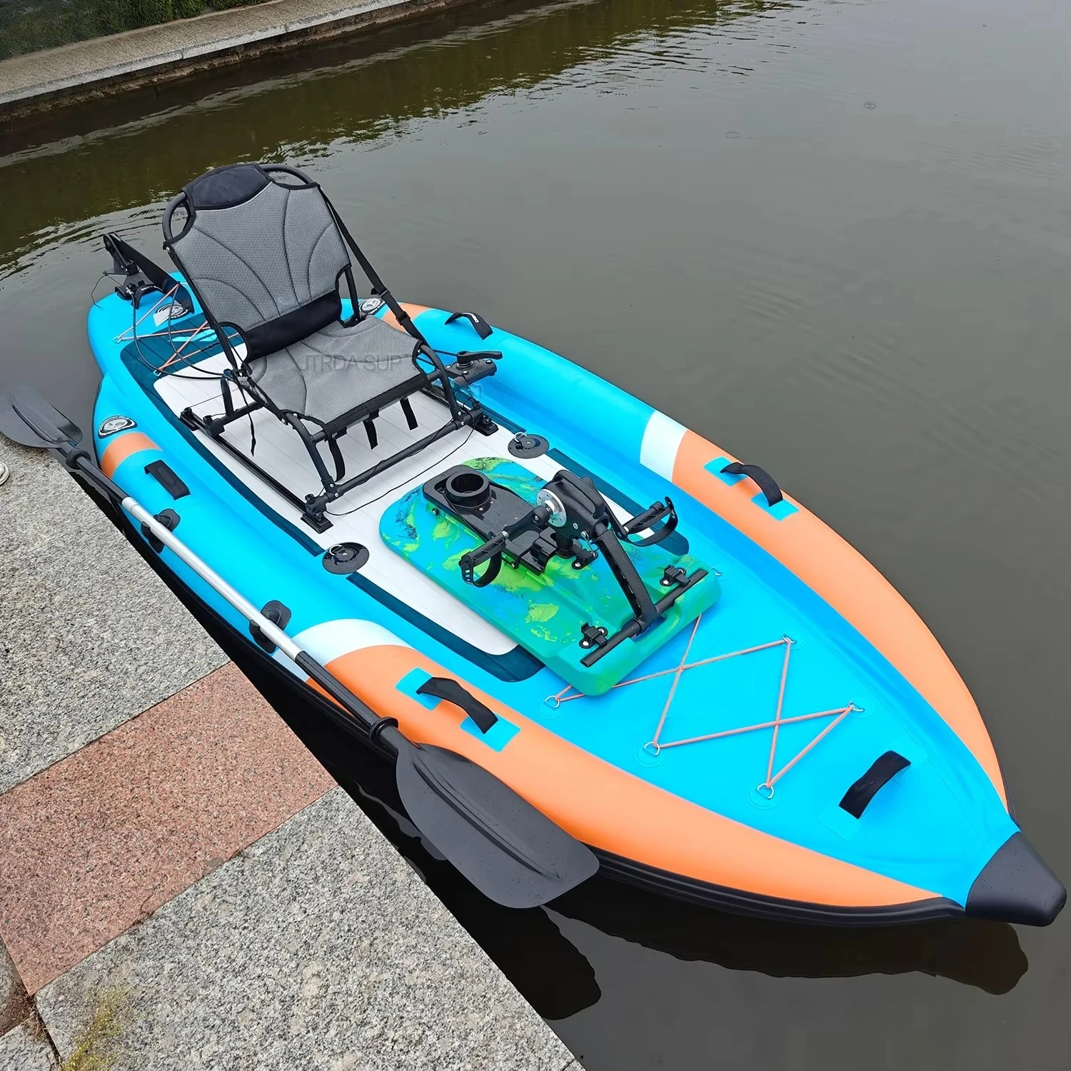 

PVC Drop Stitch Pedal Board Kayak Fishing Paddle Board SUP Inflatable Stand up Fishing Paddle Board