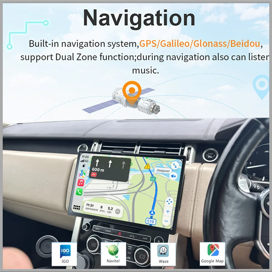 Reproductor Multimedia de 13,3 pulgadas para Land Rover Sport/L494 2014-2017 Radio pantalla Carplay panel de aire acondicionado Android Bosch/Harman