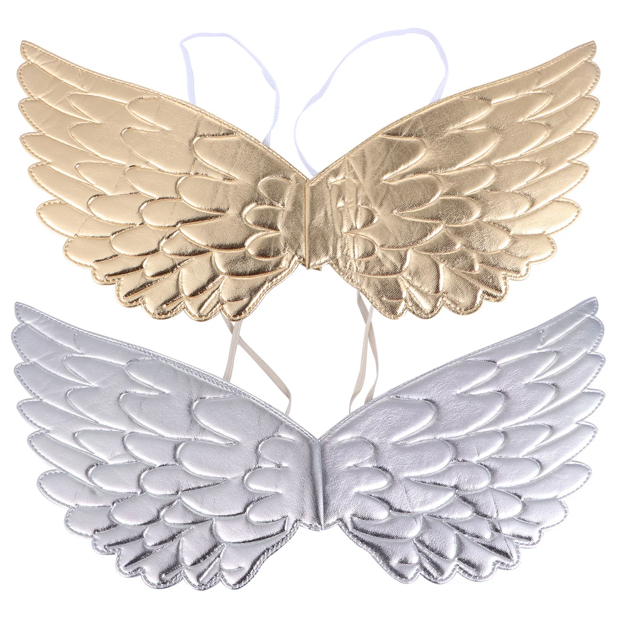 

1Set Halloween Angel Wings Performance Costume Elastic Strap Comfortable Stage Party Props Halloween Angel Wings