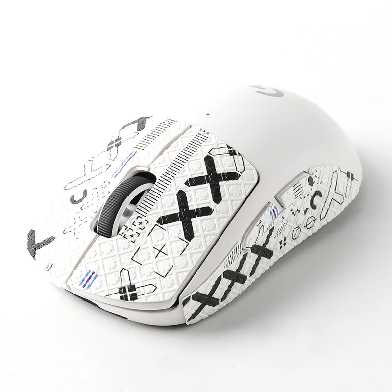 Cinta de agarre para ratón, pegatina antideslizante para patín, succión de sudor, pegatina antideslizante para ratón inalámbrico superligero Logitech G Pro X