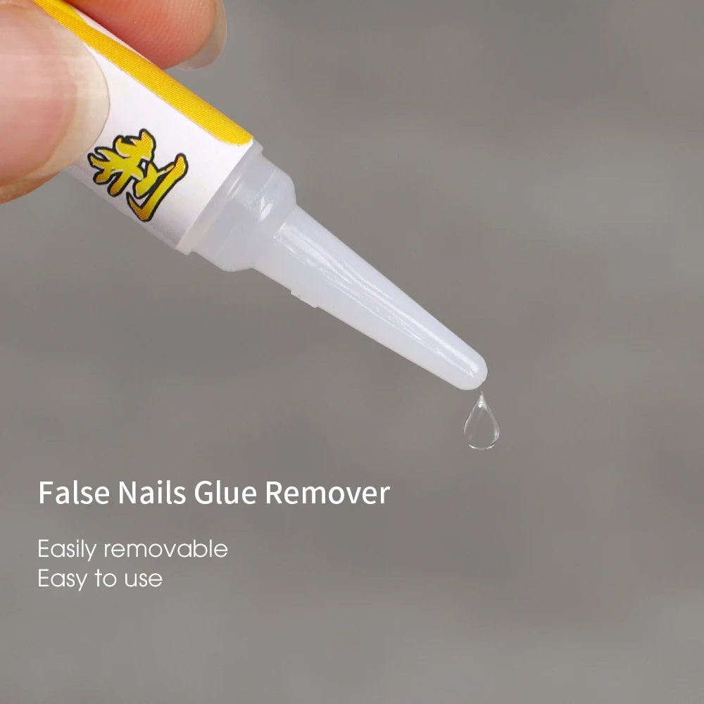 1/3/5PCS Nails Debonder Glue Cleaner Remover Nails Rhinestone False Nails Degreaser Liquid Quickly Removing Extension Nail Tools