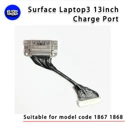 Used for Microsoft Surface Laptop3 13inch Charging Connector 1867charging port 1868 Charging Tail Flexible Cable M1089863-004