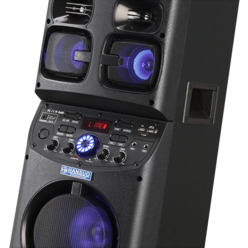 Altoparlante Karaoke portatile Wireless per macchina Karaoke con microfoni Wireless ideale per la festa di canto del Karaoke domestico